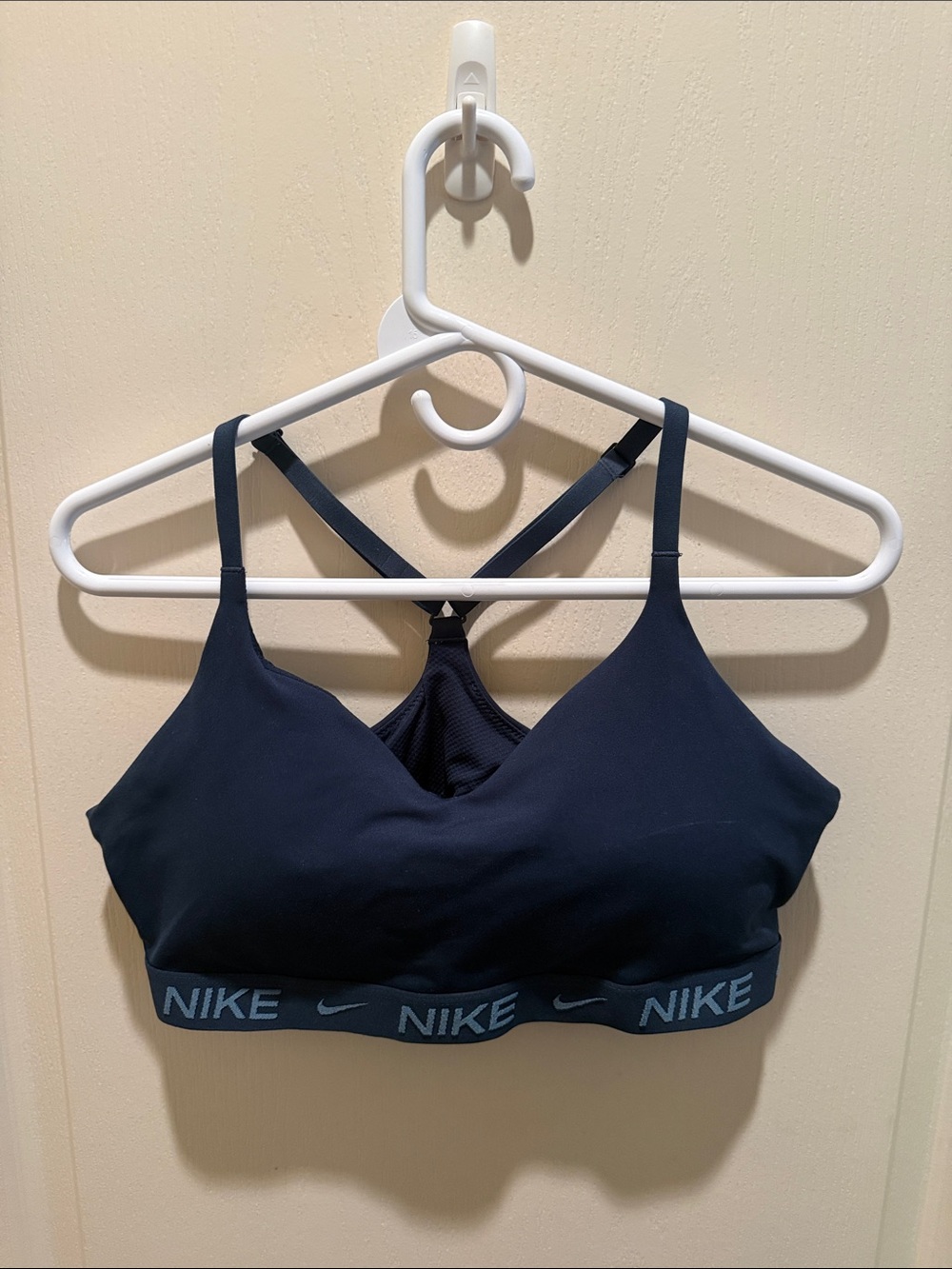 Nike Navy Racerback Light Support Sports Bra